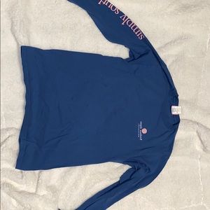 Juniors/women’s long sleeve tee